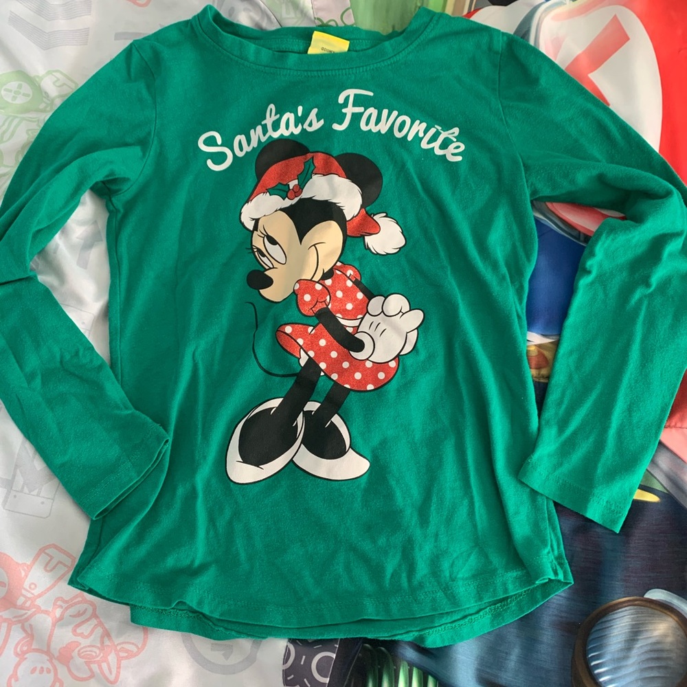 Minnie Mouse Christmas long sleeve